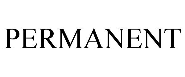Trademark Logo PERMANENT