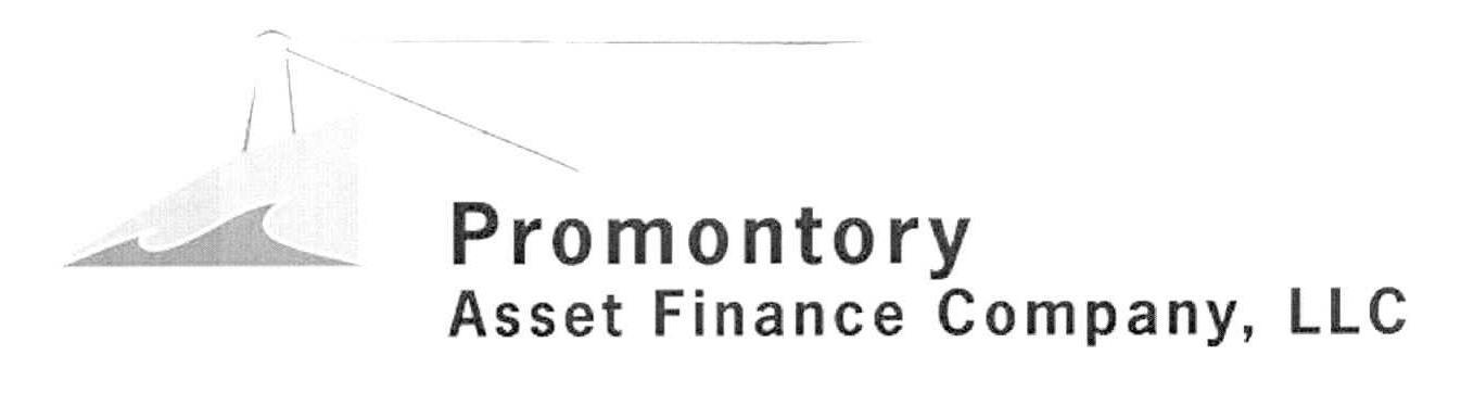  PROMONTORY ASSET FINANCE COMPANY LLC