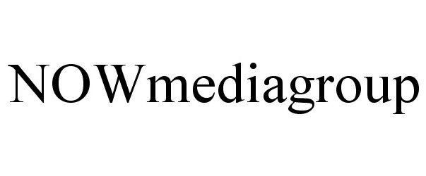 Trademark Logo NOWMEDIAGROUP