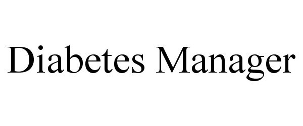  DIABETES MANAGER