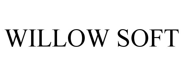 Trademark Logo WILLOW SOFT