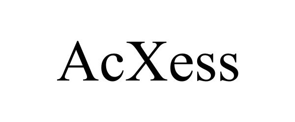 Trademark Logo ACXESS