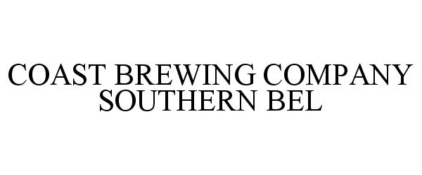  COAST BREWING COMPANY SOUTHERN BEL