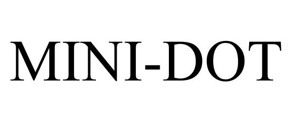 Trademark Logo MINI-DOT