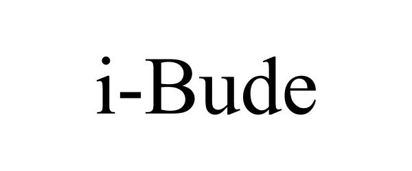 Trademark Logo I-BUDE