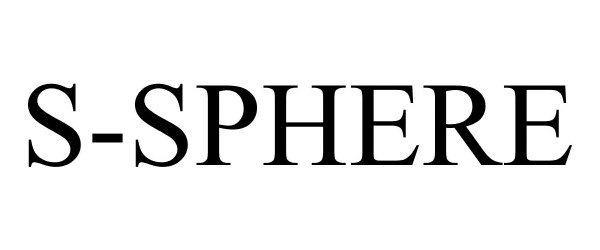 Trademark Logo S-SPHERE