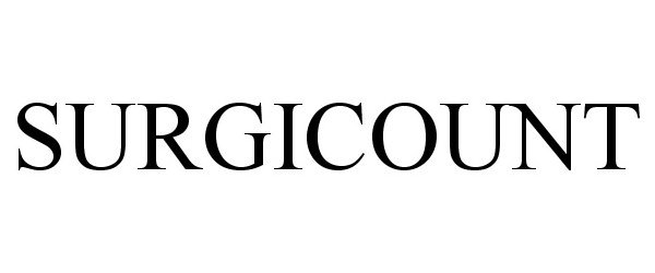 Trademark Logo SURGICOUNT