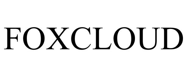 Trademark Logo FOXCLOUD