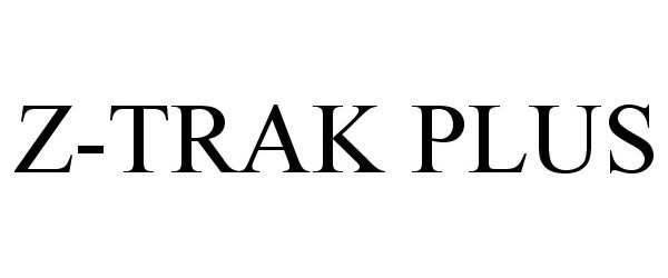 Trademark Logo Z-TRAK PLUS