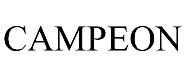 Trademark Logo CAMPEON