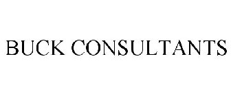 Trademark Logo BUCK CONSULTANTS