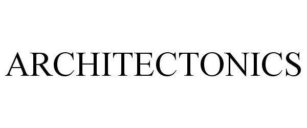  ARCHITECTONICS