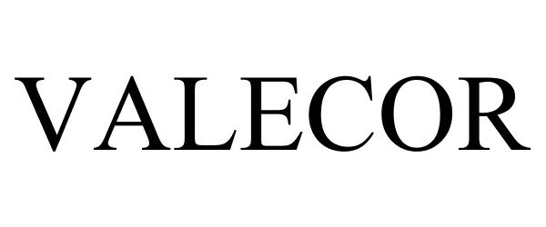 Trademark Logo VALECOR