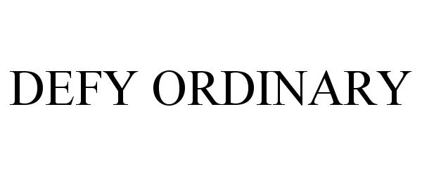  DEFY ORDINARY