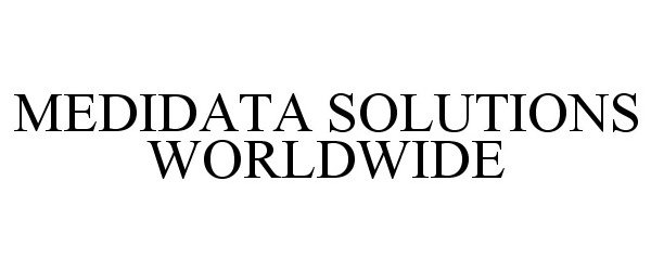  MEDIDATA SOLUTIONS WORLDWIDE