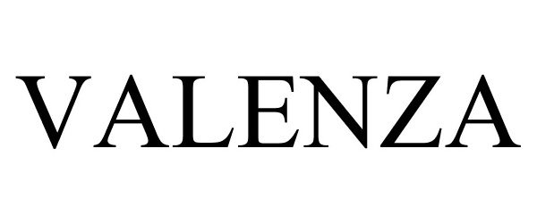 Trademark Logo VALENZA