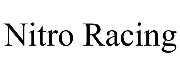 Trademark Logo NITRO RACING