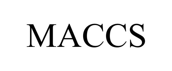 Trademark Logo MACCS