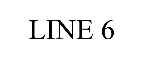 Trademark Logo LINE 6