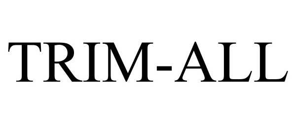 Trademark Logo TRIM-ALL