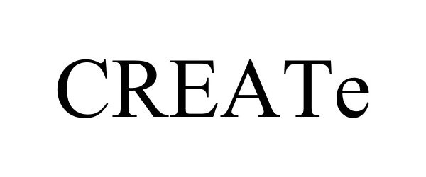 Trademark Logo CREATE