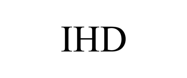 Trademark Logo IHD