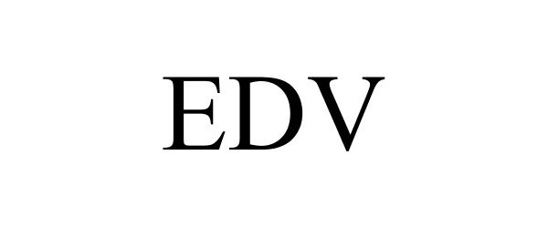 Trademark Logo EDV