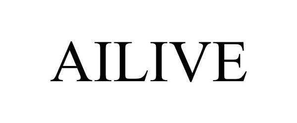 Trademark Logo AILIVE