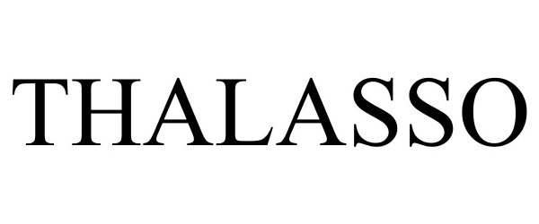 Trademark Logo THALASSO