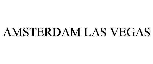 Trademark Logo AMSTERDAM LAS VEGAS