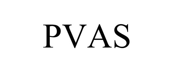 Trademark Logo PVAS