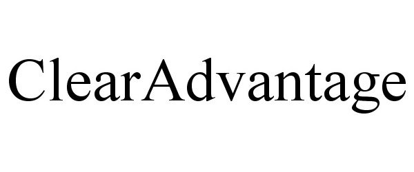 Trademark Logo CLEARADVANTAGE