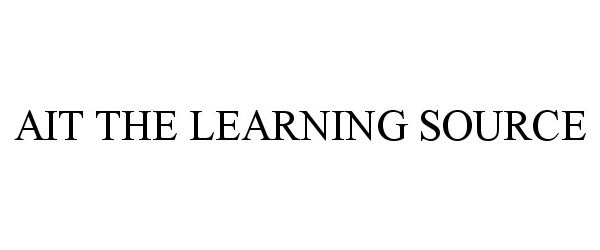  AIT THE LEARNING SOURCE