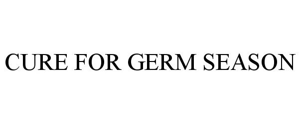  CURE FOR GERM SEASON