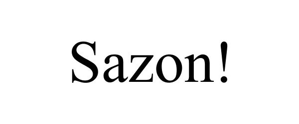  SAZON!