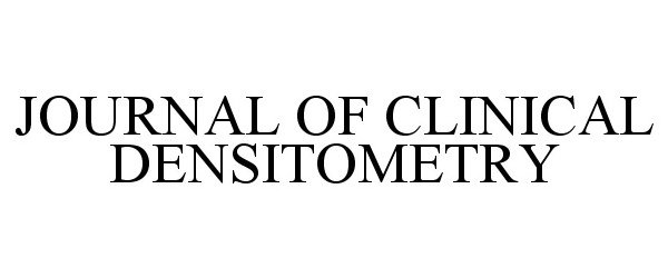  JOURNAL OF CLINICAL DENSITOMETRY