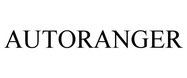 Trademark Logo AUTORANGER