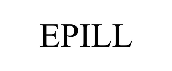 Trademark Logo EPILL