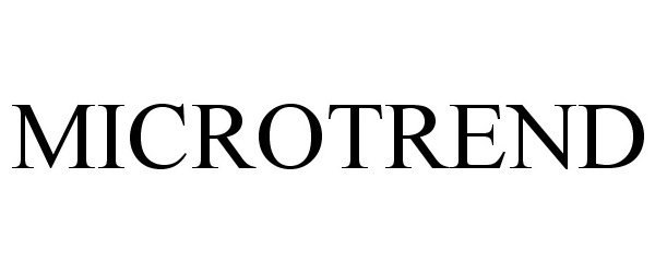 Trademark Logo MICROTREND