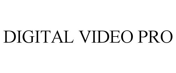  DIGITAL VIDEO PRO