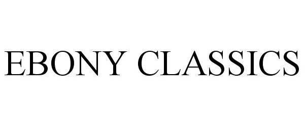  EBONY CLASSICS