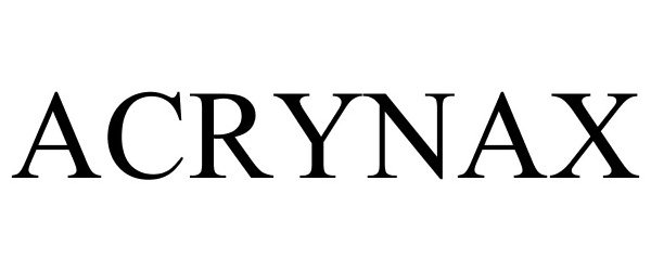 Trademark Logo ACRYNAX
