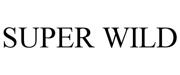 Trademark Logo SUPER WILD
