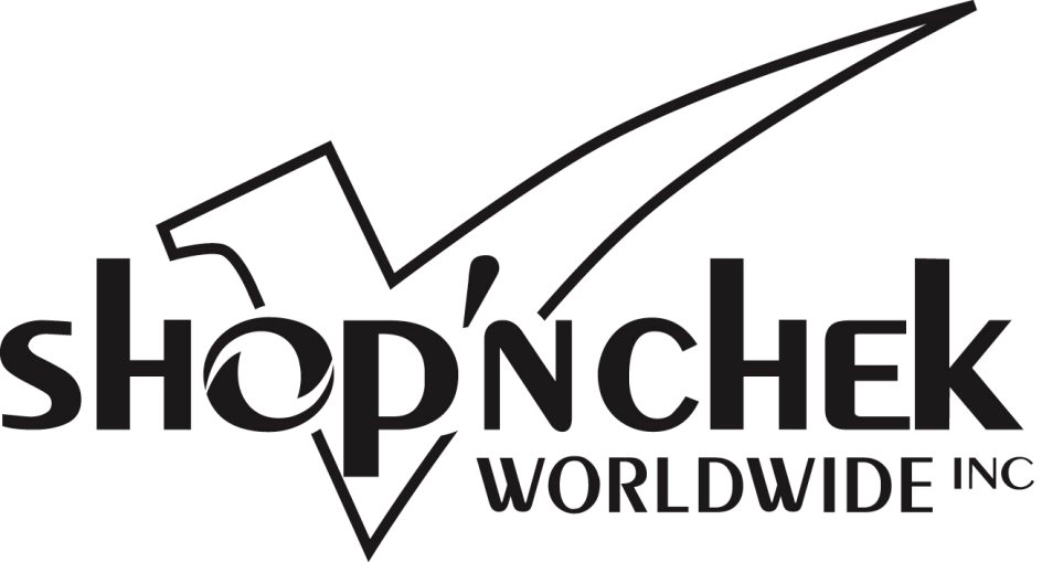 Trademark Logo SHOP'N CHEK WORLDWIDE INC