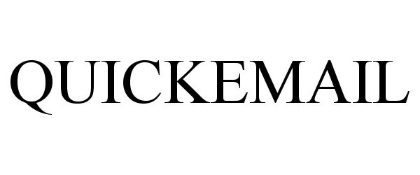 Trademark Logo QUICKEMAIL