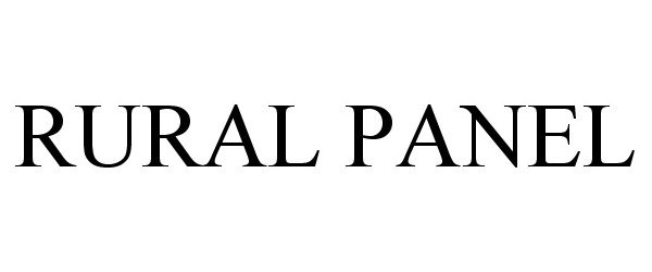 Trademark Logo RURAL PANEL