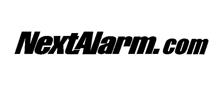 Trademark Logo NEXTALARM.COM