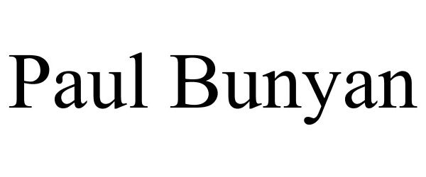 Trademark Logo PAUL BUNYAN