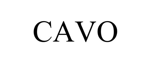 Trademark Logo CAVO
