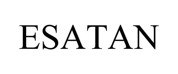 Trademark Logo ESATAN